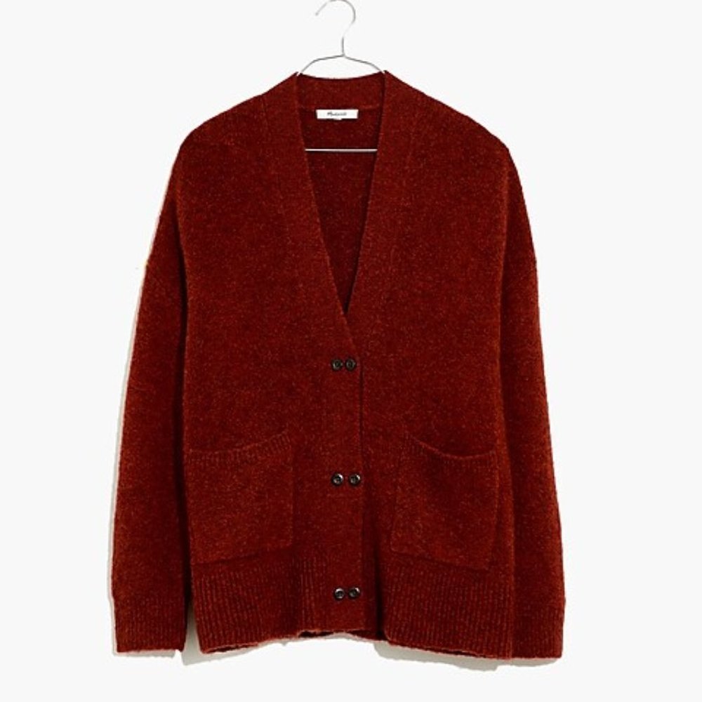 Madewell Allston Double-Button Cardigan - Size Small